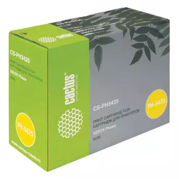 Тонер Картридж Cactus CS-PH3435 106R01415 черный для Xerox Phaser 3435/3435dn (10000стр.)