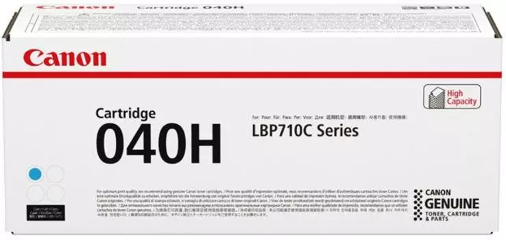Тонер Картридж Canon 040HC 0459C001 голубой (10000стр.) для Canon LBP-710/712