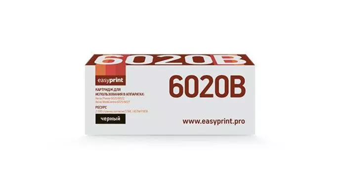Тонер-картридж EasyPrint LX-6020B Black