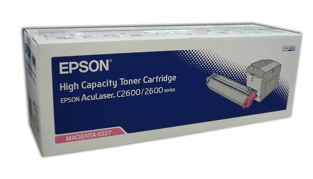 Тонер-картридж EPSON пурпурный для AcuLaser C2600