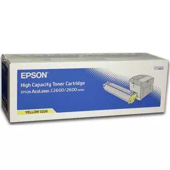Тонер-картридж EPSON желтый для AcuLaser C2600
