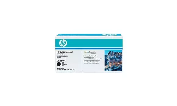 Тонер Картридж HP 647A CE260A черный (8500стр.) для HP CLJ CP4525