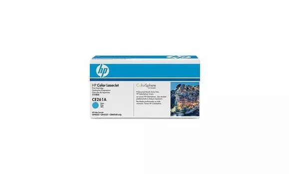 Тонер Картридж HP 648A CE261A голубой (11000стр.) для HP CLJ CP4525