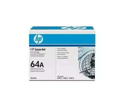 Тонер Картридж HP 64A CC364A черный (10000стр.) для HP LJ P4014/4015/4515