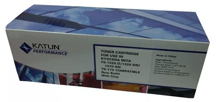 Тонер-картридж Katun для Kyocera FS-1320D/1320DN/1370DN/P2135D TK-170 7.2K (С ЧИПОМ)