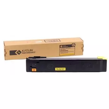 Тонер-картридж Katun для Kyocera TASKalfa 406ci TK-5215Y yellow 15K