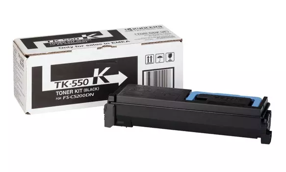 Тонер-картридж Kyocera TK-550K (1T02HM0EU0) Black
