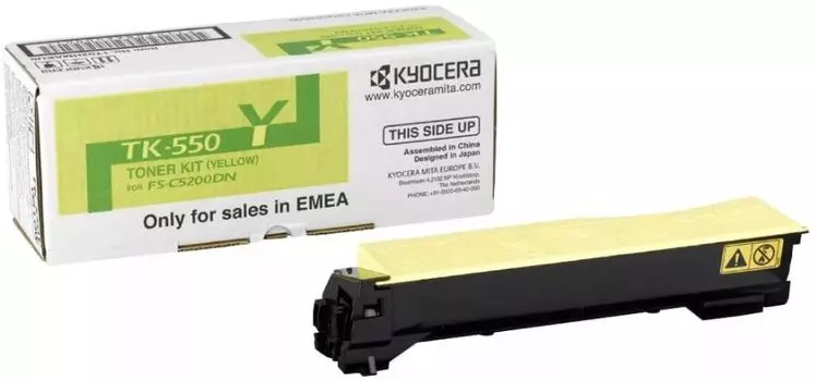 Тонер-картридж Kyocera TK-550Y (1T02HMAEU0) Yellow