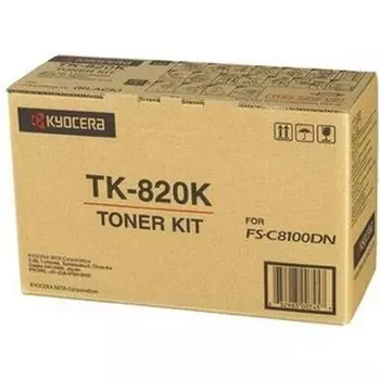 Тонер-картридж Kyocera TK-820K (1T02HP0EU0) Black