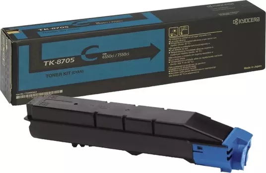 Тонер-картридж Kyocera TK-8705C (1T02K9CNL0) Cyan