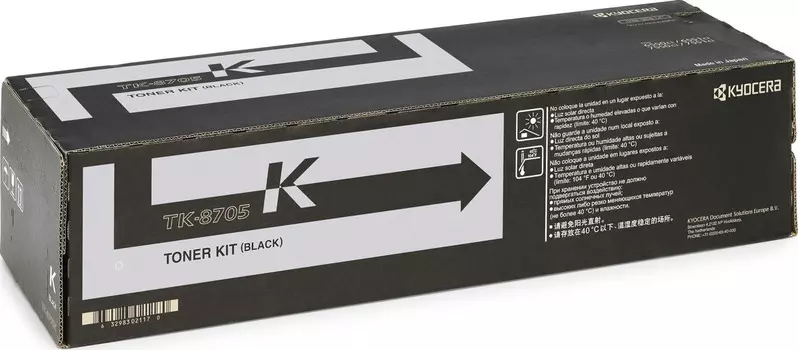 Тонер-картридж Kyocera TK-8705K (1T02K90NL0) Black