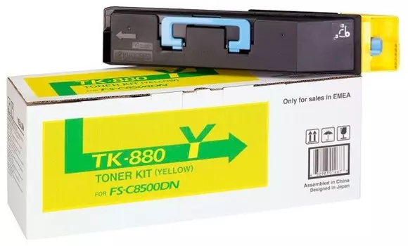 Тонер-картридж Kyocera TK-880Y (1T02KAANL0) Yellow