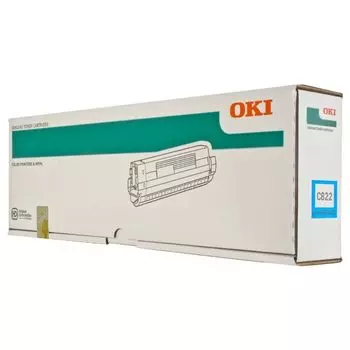Тонер-картридж Oki C822 7.3К (cyan)