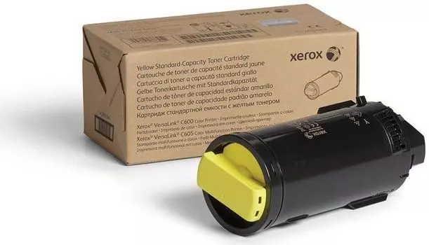 Тонер-картридж XEROX VersaLink C600 желтый (16,8K) (106R03926)