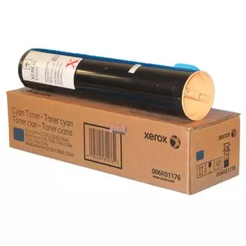 Тонер-картридж XEROX WCP C2128/2636/3545 голубой (006R01176/006R01281) brown box
