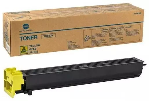 Тонер Katun для Konica-Minolta bizhub C452/C552/C652/ Develop ineo+ 452/552/652 желтый TN-613Y (туба, 510г)