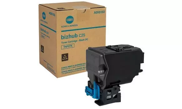 Тонер Konica-Minolta bizhub C25 черный TNP-27K
