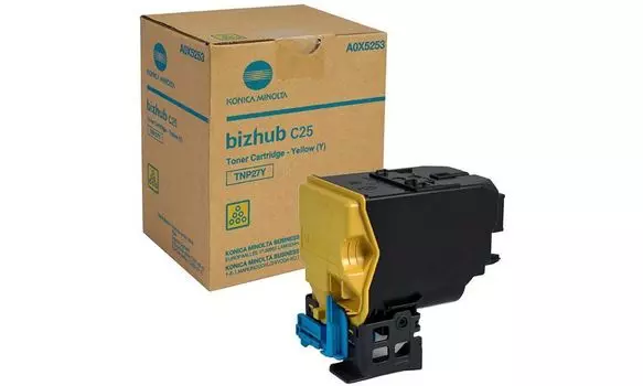 Тонер Konica-Minolta bizhub C25 желтый TNP-27Y