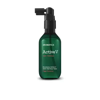 Тонер против выпадения волос с розмарином Aromatica Rosemary Active V Anti-Hair Loss Tonic, 100 мл