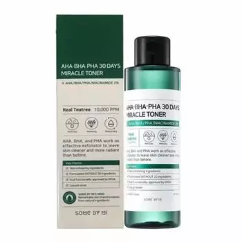Тонер с кислотами для проблемной кожи SOME BY MI AHA-BHA-PHA 30 Days Miracle Toner 30 мл