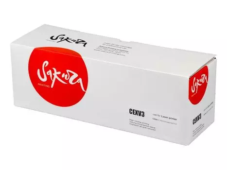 Тонер-туба SAKURA CEXV3 для Canon, черный, 15000 к. IR-2200/IR-2200i/IR-2800/IR-3300/IR-3300i/IR-3320