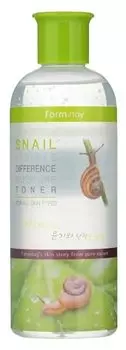 Тонер увлажняющий с муцином улитки FarmStay Snail Visible Difference Moisture Toner, 350мл