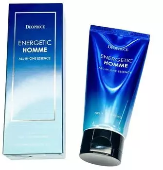 Тонизирующая гель-сыворотка DEOPROCE ENERGETIC HOMME ALL-IN-ONE ESSENCE 110ml