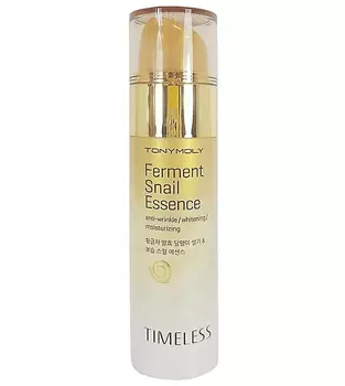 TONYMOLY Антивозрастная эссенция для лица с муцином улитки TIMELESS Ferment Snail Essence, 50мл