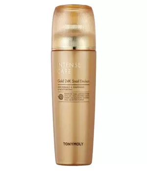 TONYMOLY Эмульсия для лица с муцином улитки и коллоидным золотом INTENSE CARE Gold 24K Snail Emulsion, 140мл