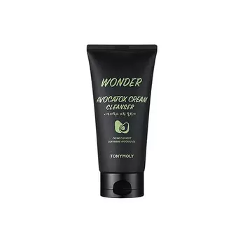 TONYMOLY Крем-пенка для умывания с экстрактом авокадо WONDER AVOCATOX CREAM CLEANSER, 150мл