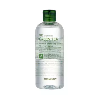 TONYMOLY Мицеллярная вода для снятия макияжа с экстрактом зеленого чая THE CHOK CHOK GREEN TEA No-wash Cleansing Water, 500мл