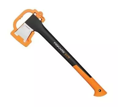 Топор Fiskars Х17 средний черный/оранжевый в комплекте:точилка (1020182)