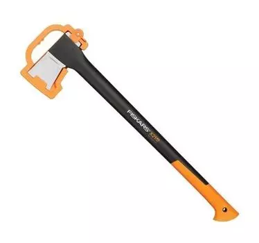 Топор Fiskars Х21 средний черный/оранжевый в комплекте:точилка (1019333)