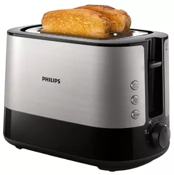 Тостер Philips HD2635/90 2 секции, 7 режимов, черный