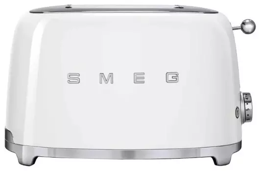 Тостер Smeg TSF01SSEU Стиль 50-х г.г, 2 ломтика, корпус из нержавеющей стали, 6 уровней поджаривания, хром