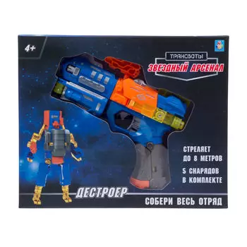 Трансформеры 1TOY Трансботы "Звездный арсенал" Дестройер