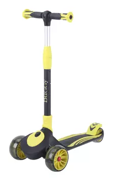 Трехколесный самокат Tech Team Buggy 2021 желтый