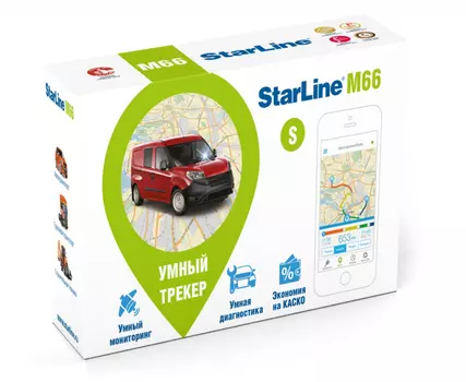 Трекер StarLine M66-S Глонасс, GPS (1 sim)