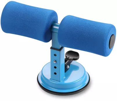 Тренажер для отжима и пресса INDIGO SIT UP BAR вакуумный, IN148, Синий,