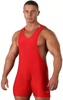 Трико борцовское, F100, Красный, 52