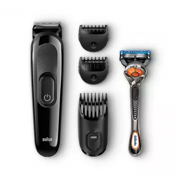 Триммер Braun SK3000 + бритва Gillette