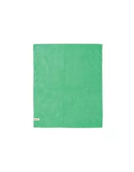 Тряпка для мытья пола, плотная микрофибра, 70х80см, зелёная, ЛАЙМА, 603931