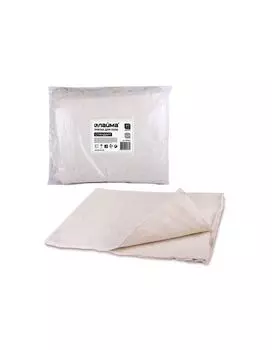 Тряпки для мытья пола 80х100см, КОМПЛЕКТ 20шт, 210г/м2, ХПП, 100% хлопок, стандарт ЛАЙМА, 600843