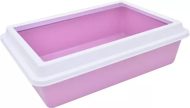 Туалет для кошек LUX с рамкой 41*30*12 см 11081