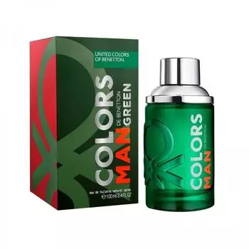 Туалетная вода Benetton Colors Man Green, 100 мл, мужская