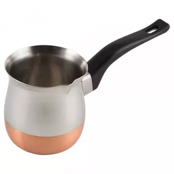 Турка стальная с медным дном Mallony 450мл