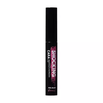 Тушь для ресниц черная Esthetic House Shocking Cara Volumizing &amp; Long Mascara (Real Black), 8 мл