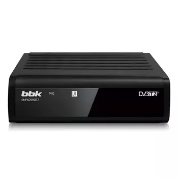 TV-тюнер DVB-T2 BBK SMP025HDT2, черный