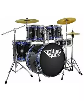 Ударная установка Rolling Rock JR-2232C Black Smoke
