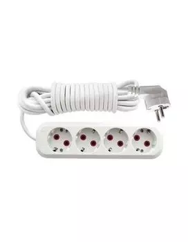 Удлинитель 4х10м с заземл. 10А IP20 У10-555 ПВС 3х0.75 UNIVersal 555-10